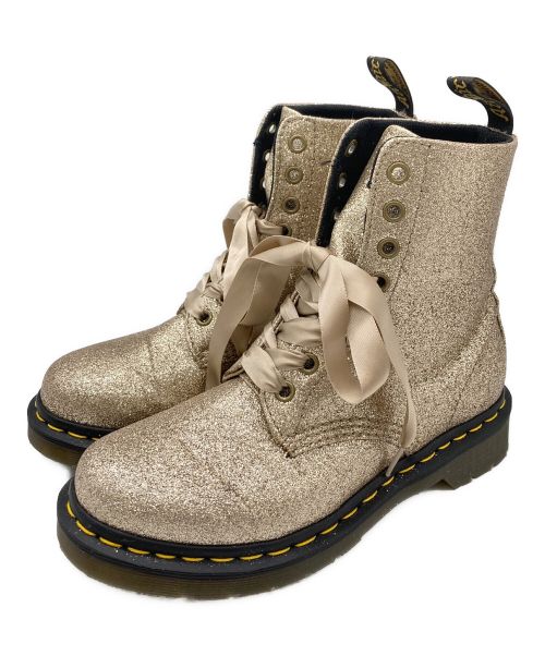 Dr.Martens（ドクターマーチン）Dr.Martens (ドクターマーチン) ブーツ ゴールド サイズ:24の古着・服飾アイテム