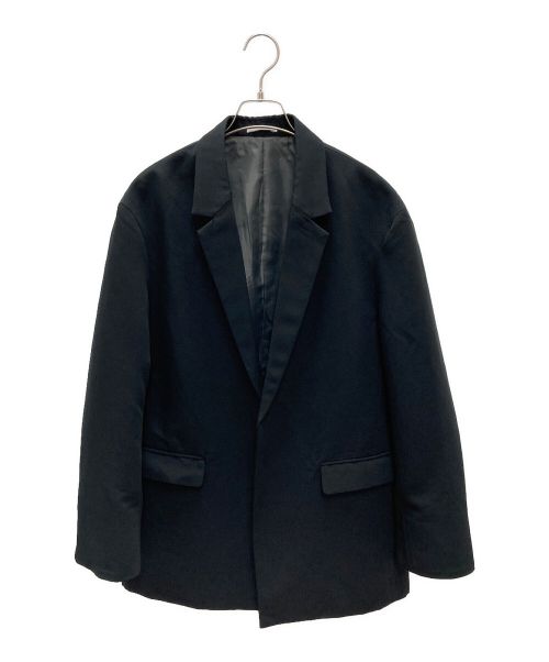 O0u（オー・ゼロ・ユー）O0u (オー・ゼロ・ユー) テーラードジャケット ブラック サイズ:Fの古着・服飾アイテム
