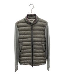 MONCLER（モンクレール）の古着「切替ダウンジャケット」｜グレー