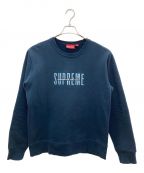 SUPREMEシュプリーム）の古着「クルーネックスウェット」｜ネイビー