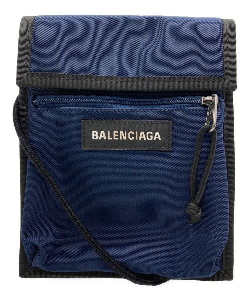 BALENCIAGA（バレンシアガ）BALENCIAGA (バレンシアガ) ショルダーバッグ ネイビーの古着・服飾アイテム