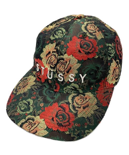 stussy（ステューシー）stussy (ステューシー) 刺繍キャップ マルチカラーの古着・服飾アイテム