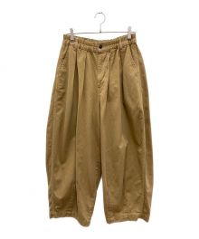 HARVESTY（ハーベスティー）の古着「CIRCUS PANTS」｜カーキ