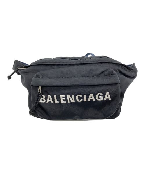 BALENCIAGA（バレンシアガ）BALENCIAGA (バレンシアガ) ウエストバッグ ブラックの古着・服飾アイテム