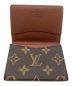 中古・古着 LOUIS VUITTON (ルイ ヴィトン) モノグラム アンヴェロップ・カルト・ドゥ・ヴィジット：15000円