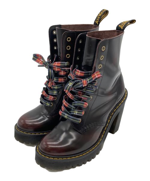 Dr.Martens（ドクターマーチン）Dr.Martens (ドクターマーチン) ヒールブーツ ブラウン サイズ:23の古着・服飾アイテム