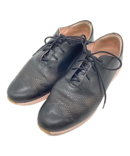 COLE HAAN（コールハーン）COLE HAAN (コールハーン) ゼログランド レーザー ウィング オックスフォード ブラック サイズ:24cmの古着・服飾アイテム