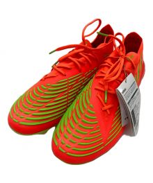 adidas（アディダス）の古着「サッカースパイク」｜オレンジ×ライトグリーン