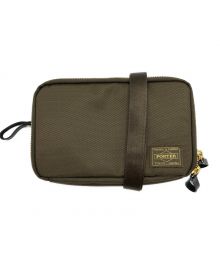 PORTER（ポーター）の古着「SHEA  WALLET SHOULDER BAG」｜オリーブ