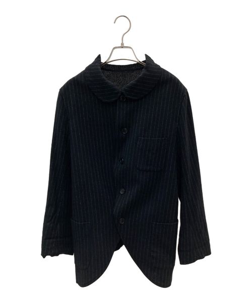 BLACK COMME des GARCONS（ブラック コムデギャルソン）BLACK COMME des GARCONS (ブラック コムデギャルソン) 切替再構築ジャケット ブラック サイズ:Mの古着・服飾アイテム