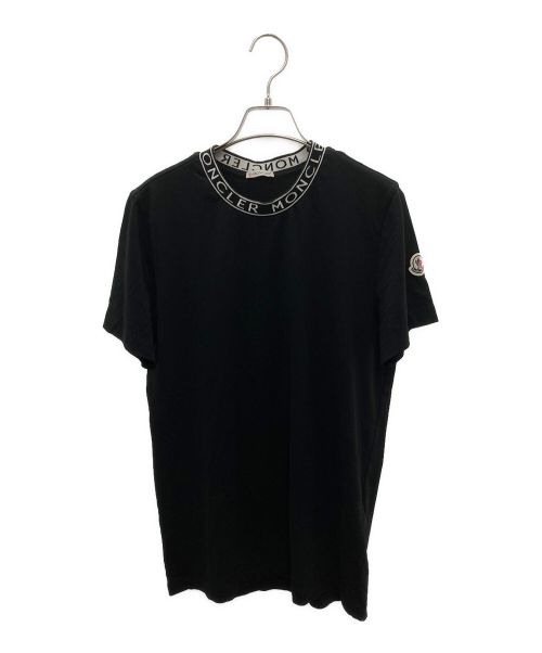 MONCLER（モンクレール）MONCLER (モンクレール) 半袖Tシャツ ブラック サイズ:XSの古着・服飾アイテム