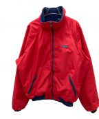 Patagoniaパタゴニア）の古着「シェルドシンチラジャケット」｜レッド