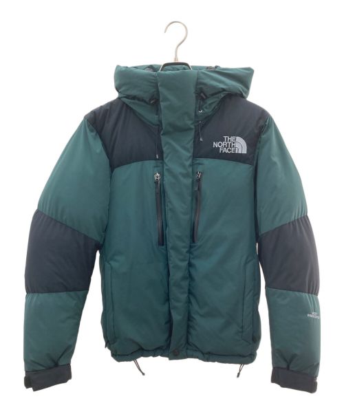 THE NORTH FACE（ザ ノース フェイス）THE NORTH FACE (ザ ノース フェイス) ダウンジャケット グリーン×ブラック サイズ:Sの古着・服飾アイテム