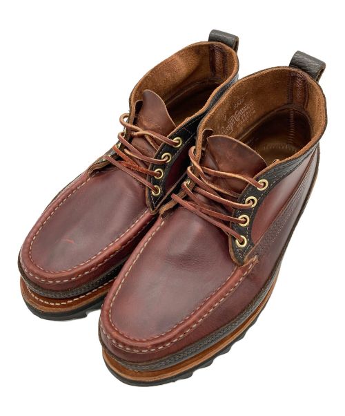 RUSSELL MOCCASIN（ラッセルモカシン）RUSSELL MOCCASIN (ラッセルモカシン) チャッカーブーツ ブラウン サイズ:8の古着・服飾アイテム