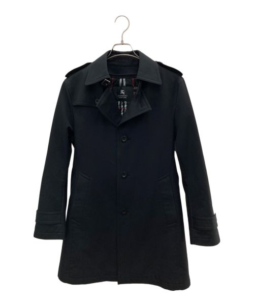 BURBERRY BLACK LABEL（バーバリーブラックレーベル）BURBERRY BLACK LABEL (バーバリーブラックレーベル) ライナー付トレンチコート ブラック サイズ:Ｍの古着・服飾アイテム