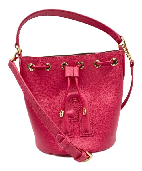 FURLA（フルラ）FURLA (フルラ) 2WAYバッグ ショッキングピンクの古着・服飾アイテム