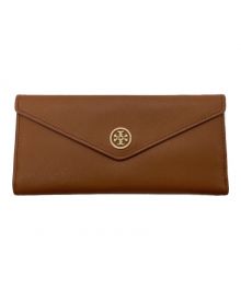 TORY BURCH（トリーバーチ）の古着「長財布」｜ライトブラウン