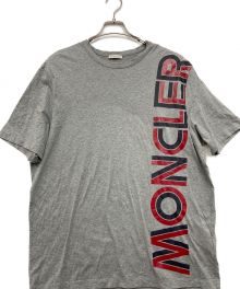 MONCLER（モンクレール）の古着「ロゴ半袖Tシャツ」｜グレー