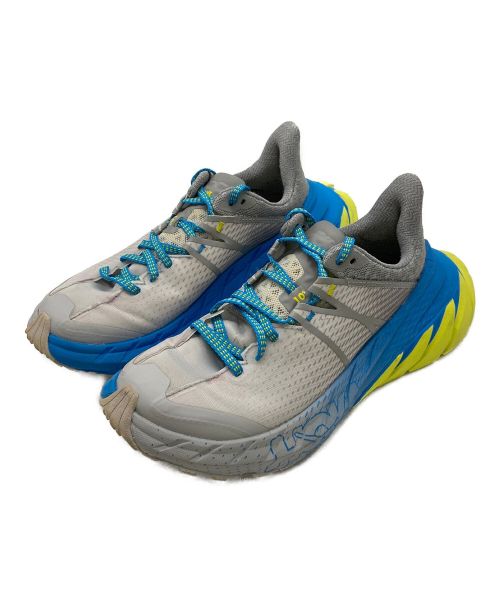 HOKAONEONE（ホカオネオネ）HOKAONEONE (ホカオネオネ) トレッキングシューズ ブルー サイズ:24の古着・服飾アイテム