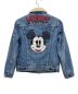 LEVI'S×MICKEY (リーバイス×ミッキーマウス) ラッカージャケット インディゴ サイズ:XS：3980円