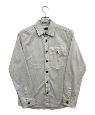 【中古・古着通販】STONE ISLAND (ストーンアイランド) オーバーシャツ グレー サイズ:S｜ブランド・古着通販  トレファク公式【TREFAC FASHION】スマホサイト