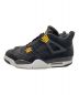 NIKE (ナイキ) AIR JORDAN4 ブラック×ゴールド×ホワイト サイズ:28.5：13000円