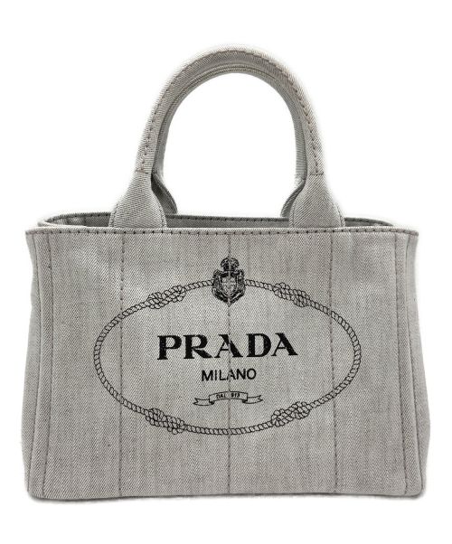 PRADA（プラダ）PRADA (プラダ) トートバッグ ホワイトの古着・服飾アイテム