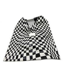 MM6 Maison Margiela（エムエムシックス メゾンマルジェラ）の古着「トートバッグ」｜ブラック×ホワイト