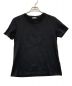 MONCLER（モンクレール）の古着「ラインストーンロゴTシャツ」｜ブラック
