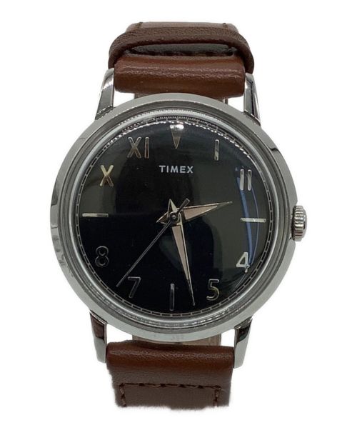 TIMEX（タイメックス）TIMEX (タイメックス) 腕時計 ブラックの古着・服飾アイテム