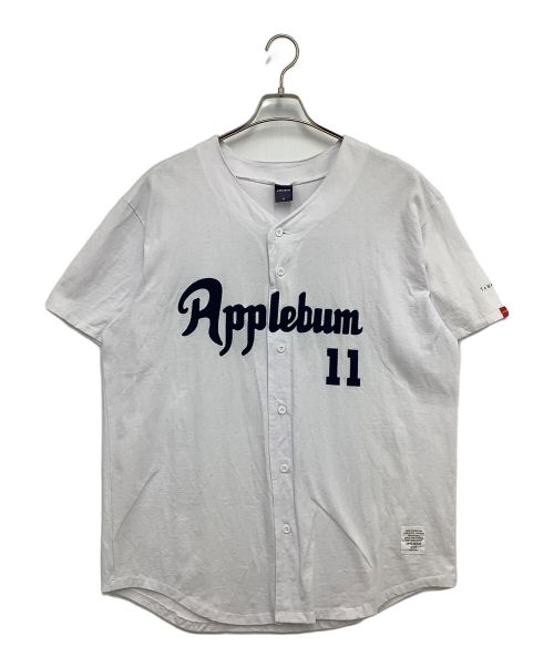 APPLEBUM（アップルバム）APPLEBUM (アップルバム) ベースボールシャツ ホワイト サイズ:XLの古着・服飾アイテム