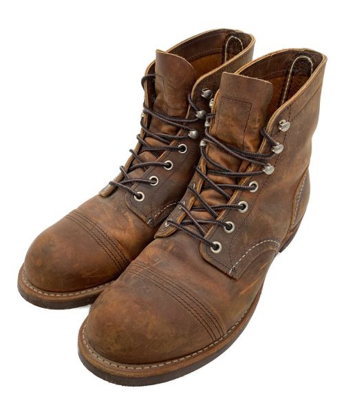 RED WING（レッドウィング）RED WING (レッドウィング) レザーブーツ ブラウン サイズ:26.5cmの古着・服飾アイテム