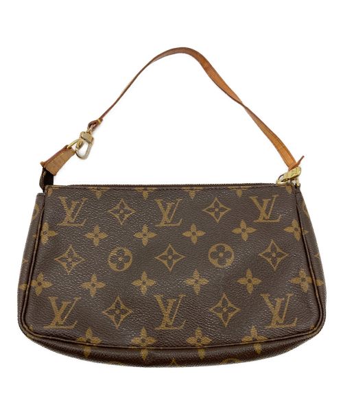 LOUIS VUITTON（ルイ ヴィトン）LOUIS VUITTON (ルイ ヴィトン) ショルダーポーチ ブラウンの古着・服飾アイテム