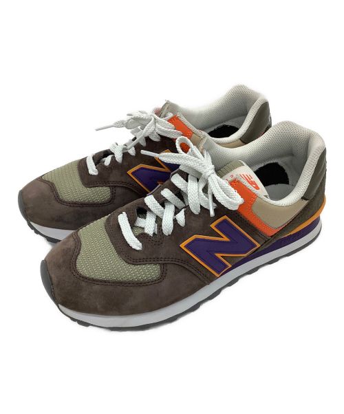 NEW BALANCE（ニューバランス）NEW BALANCE (ニューバランス) スニーカー ブラウン サイズ:27cmの古着・服飾アイテム