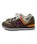 NEW BALANCE (ニューバランス) スニーカー ブラウン サイズ:27cm：6000円