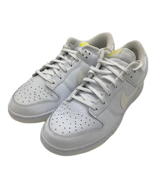 NIKE（ナイキ）NIKE (ナイキ) WMNS Dunk Low  ホワイト サイズ:27cm 未使用品の古着・服飾アイテム