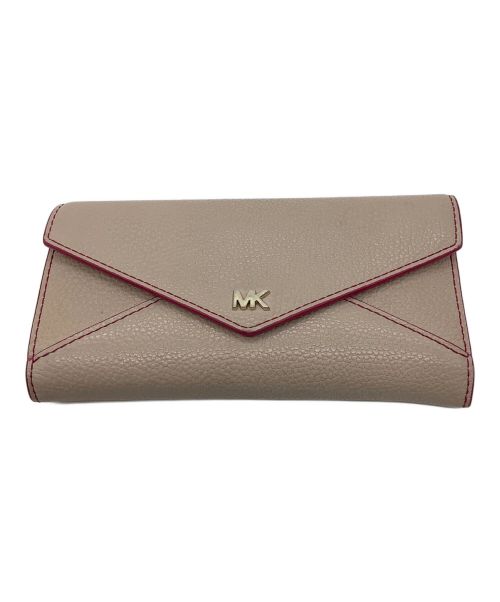 MICHAEL KORS（マイケルコース）MICHAEL KORS (マイケルコース) 長財布 ピンクの古着・服飾アイテム