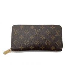 LOUIS VUITTON（ルイ ヴィトン）の古着「Louis Vuitton(ルイヴィトン) ジッピーウォレット モノグラム」｜ブラック