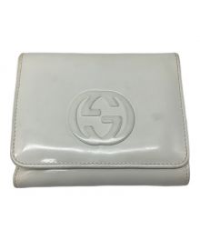 GUCCI（グッチ）の古着「2つ折り財布」｜アイボリー