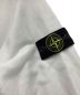 中古・古着 STONE ISLAND (ストーンアイランド) ガーメントダイコットンプルオーバースウェットフーディー ホワイト サイズ:XL：25000円