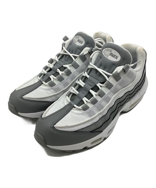 NIKE（ナイキ）NIKE (ナイキ) AIR MAX 95 ESSENTIAL グレー×ホワイト サイズ:27.5cmの古着・服飾アイテム