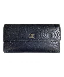 CHANEL（シャネル）の古着「長財布」｜ブラック