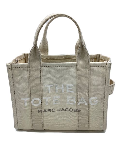 MARC JACOBS（マークジェイコブス）MARC JACOBS (マークジェイコブス) 2WAYトートバッグ ベージュの古着・服飾アイテム