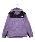 THE NORTH FACE（ザ ノース フェイス）の古着「クライムライトジャケット」｜パープル×ブラック