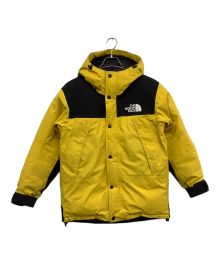 THE NORTH FACE（ザ ノース フェイス）の古着「マウンテンダウンジャケット」｜イエロー×ブラック