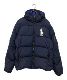 POLO RALPH LAUREN（ポロ・ラルフローレン）の古着「ダウンジャケット」｜ネイビー