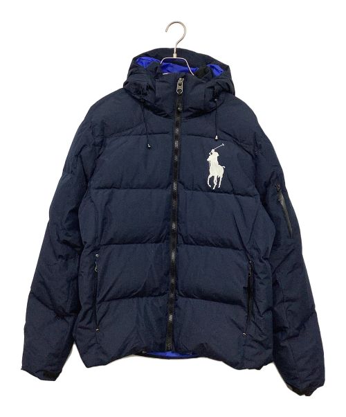 POLO RALPH LAUREN（ポロ・ラルフローレン）POLO RALPH LAUREN (ポロ・ラルフローレン) ダウンジャケット ネイビー サイズ:Lの古着・服飾アイテム