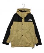 THE NORTH FACEザ ノース フェイス）の古着「マウンテンパーカー」｜ベージュ×ブラック