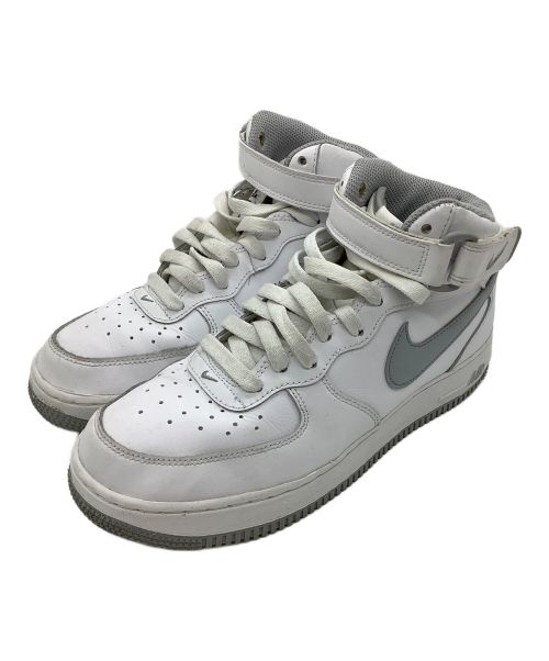 NIKE（ナイキ）NIKE (ナイキ) AIR FORCE 1 MID 07（エアフォース1　ミッド） ホワイト サイズ:25cmの古着・服飾アイテム