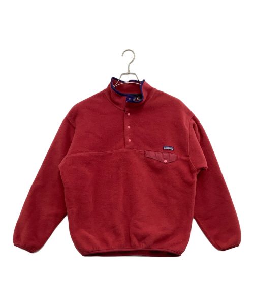 Patagonia（パタゴニア）Patagonia (パタゴニア) シンチラ・スナップT・プルオーバー レッド サイズ:Lの古着・服飾アイテム